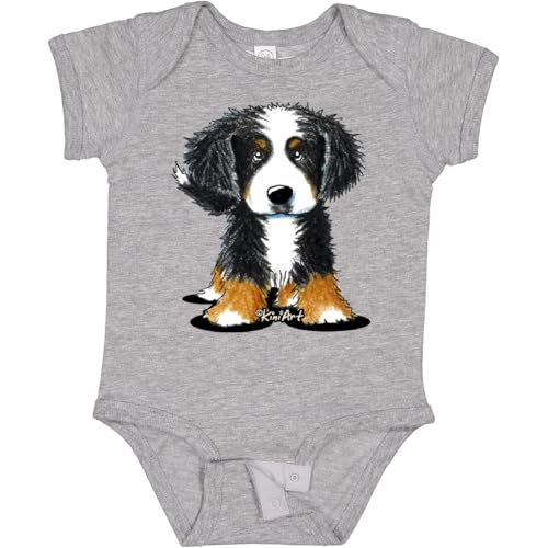 Image of inktastic Bernese Mountain Dog Baby Bodysuit - KiniArt