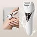 Electric Lady's Epilator,2 in1 Hair Removal Device.Women Shaver for Face,Chin,Arm,Leg,Armpit,Bikini Trimmer,Shave& Epilate,Wide Head for Fast Epilation,Wet & Dry,2 Speeds