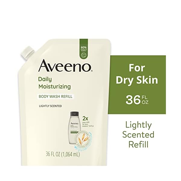 Aveeno Daily Moisturizing Body Wash, Soothing Oat, Refill, 36 Fl. Oz - Image 4