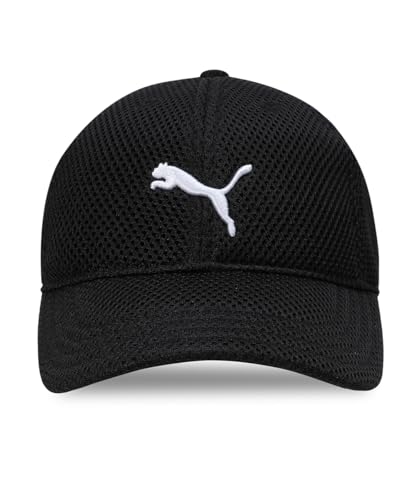Image of Puma |Training Cat Logo Youth Baseball Cap | Black | Kids