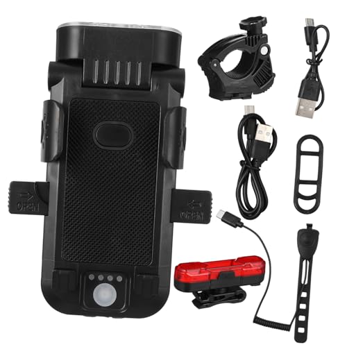 Rétroéclairage pour feu arrière de lampe à vélos LED WOONEKY au design compact et urbain noir
