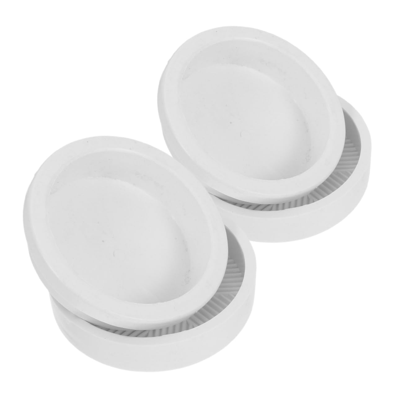 DECHOUS 2pcs Manual Grain Mill For Rice: Plastic Round Wheat Grinder - Portable Handheld Milling Machine - Grinding Tools Home Husking Domestic Use