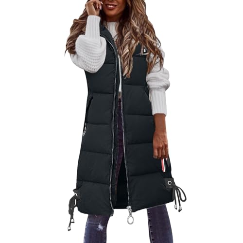 Doudoune bouffante sans manches grand confort contre le froid