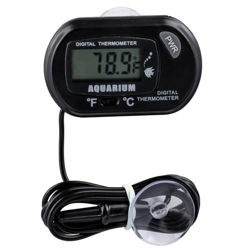 Digitales Aquarium Thermometer 4x Digitale Aquarium- Und Reptilien- Thermometer Mit Sonde – Auch Für Gefrierschränke Terrarium Thermostat