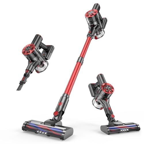 Comvtu 80,000PRM Powerful 4 in 1 Lightweight Stick Vacuum with 2 Adjustable Suctions, Max 40 Mins...