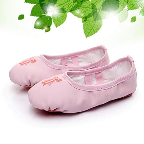DOITOOL 1 par Canvas Ballet Shoes Stretch Canvas Sole Ballet Shoe Shoe Ballet Shoppers Yoga Sapatos