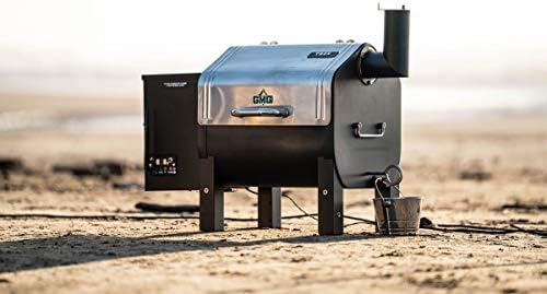 Green Mountain Trek Wi-Fi Controlled Portable Wood Pellet Tailgating Grill - Small Smoker Grill for BBQ, Camping, Tailgating, RV