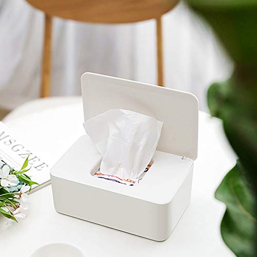 DECDEAL Caixa de armazenamento de Capa de rosto descartável à prova de poeira flip cover caixa de Ca