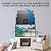 Mount-It! Motorized Fireplace TV Wall Mount, Electric TV Mount with Height Adjustable Drop Down Arms for Mantel Installation, Fits 65, 70, 75, 80 Inch Screens