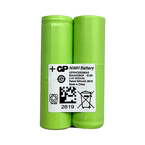 PULADU Original GPRHC062M043 for Clarisonic Electric face Cleaner 60AAM2B2H 6120 2.4V 600mAh NiMH Battery