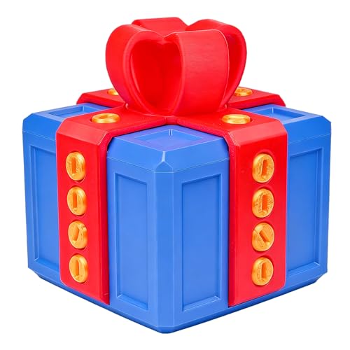 Lokideer Lustige Nervige Geschenk Box 3D-Gedruckte ärgerliche Streich Geschenkbox mit Twist-Aufbewahrung Box Neuartige Geschenkbox für Valentinstag Geburtstage Muttertag Zu Weihnachten