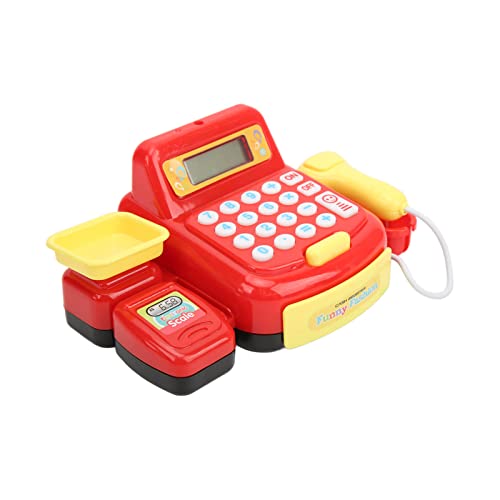 SPYMINNPOO Moneda de Simulación para Niños, Caja Registradora de Juguete para Más de 3 Años, Juguete para Juego de Imitación Duradero para Regalo de Cumpleaños para Niños