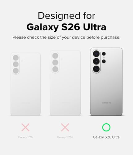 Image of Ringke Camera Lens Frame for Samsung Galaxy S26 Ultra Camera Lens Protector with Easy Installation Tray [2 Pack] [Metal Individual Ring Cover] HD Quality Scratch Resistant 9H Tempered Glass