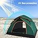 UOUNE Pop Up Tents for Camping, 2-3 Person Camping Tent 60s Automatic Easy Setup Dome Tent, Waterproof Family Camping Tents, Lightweight Tents for Camping Hiking Backpacking Fishing Hunting