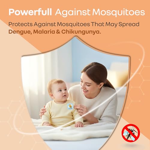 Image of R for Rabbit HYGOCARE 100% Natural Mosquito Repellent Patches for Baby 24-Hour Full Day Protection from Dengue, Malaria, Chikungunya Pack of 24 Patches