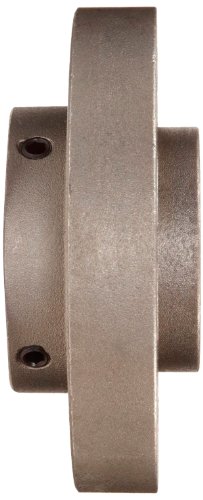 Martin 7S Quadraflex Coupling Flange, Sintered Steel, Metric, 38 mm Bore A, 38 mm Bore B, 117.475 mm OD, 46.831 mm Length