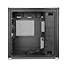 Yeyian ATX Gaming PC Case Hussar Plus, ATX/Micro ATX/Mini ITX Tower Case with Tempered Glass Side Panel, Dust Filter | Vertical Airflow | USB 3.2 Type-C | GPU Cooler | Storage Management - Black