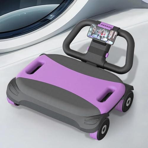 Image of 2025 AB Roller Wheel - 4 wheel elbow support abdominal wheel automatic rebound abdominal fat burning weight loss core training equipment home /gym