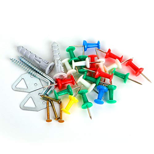 Bacheca in sughero per messaggi, con cornice in