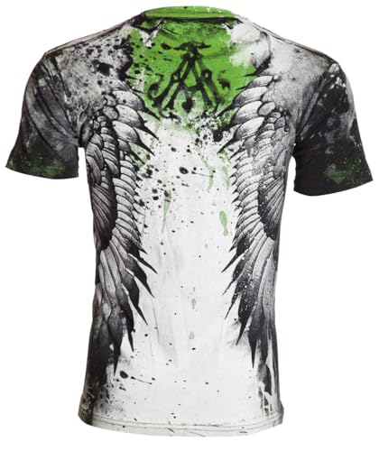 Archaic by Affliction Men's T-Shirt CADAVEROUS Black3