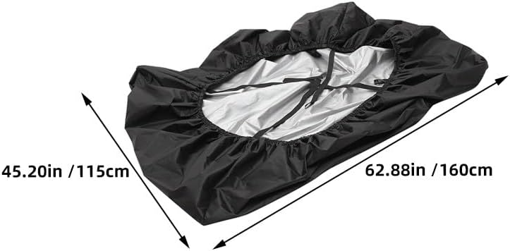 Kisangel 3pcs Foosball Table Cover Oxford Cloth 210d Waterproof Billiard Soccer Protector Waterproof Rectangular Patio Table Chair Sofa Cover Game Accessories