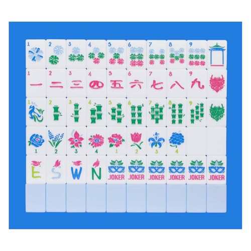 American Mahjong Tile Set with Carrying Bag and Accessories (160 tiles)
