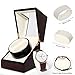 Uten Automatic Watch Winder Box Luxury Wooden Watch Storage Case, Double Watch Winder with Quiet Motor 4 Rotation Mode for Father's Day Gift for Him, Birthday Gift. Red