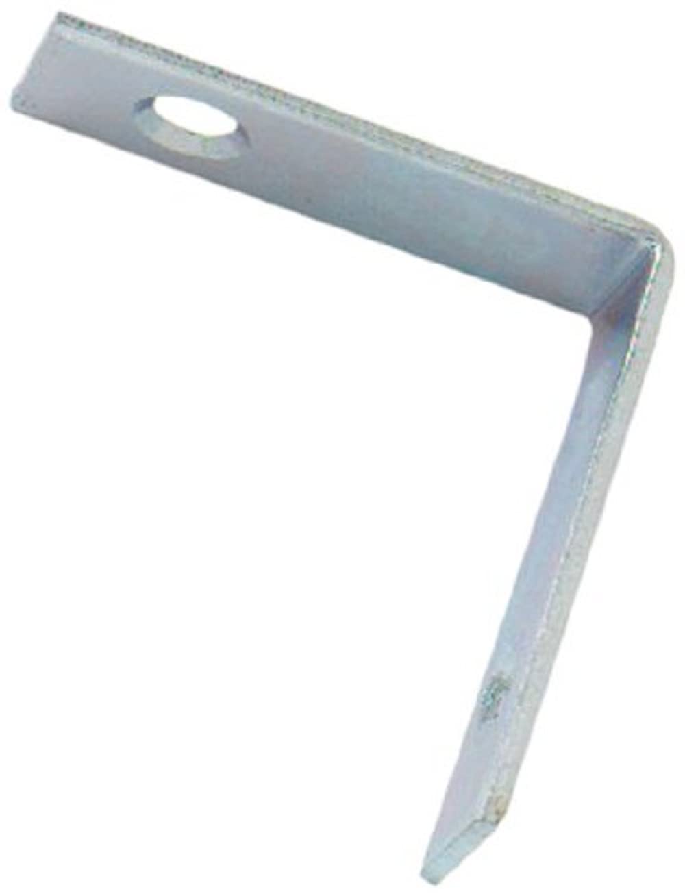 Merriway Bright Zinc Plated Merriway® Bh01107 (10 Pcs) Corner Braces Brackets Plates, 25 Mm (1 Inch) - Pack Of 10 Pieces