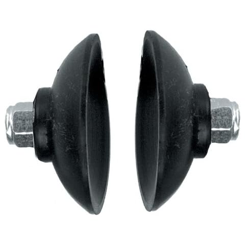 ArcMate Replacement Cups, EZ Reacher Accessory Tips, Rubber Cups with Locknuts, Outdoor Use, Black, 1-Pair (RC-1PR) Cover