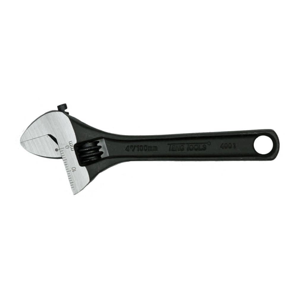 Teng Tools 4001 - 4"" (100mm) Adjustable Wrench