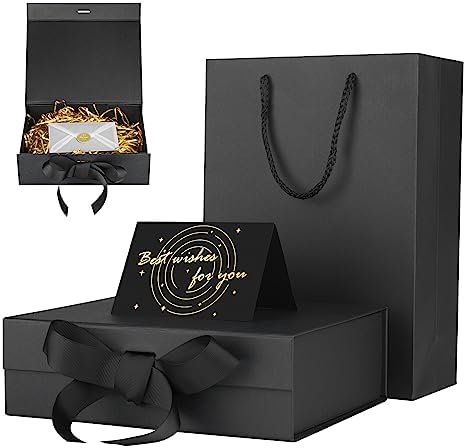 Caja de Regalo Magnética,Wenearn Caja Sorpresa,Cajas de Carton Co...