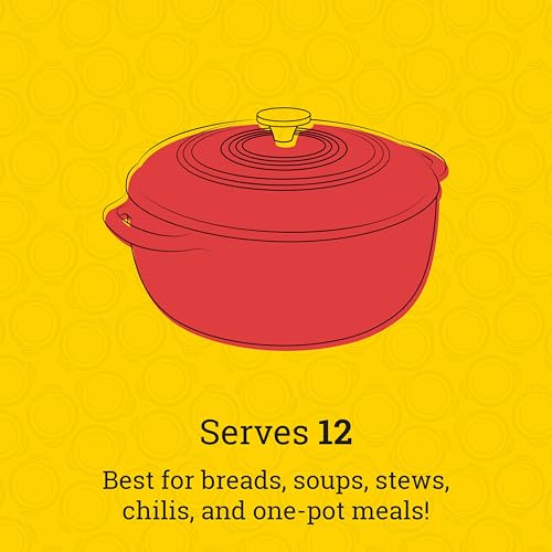 Lodge 6-Quart Dutch Oven Red thumbnail 7