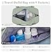 Travel Duffel Bag with Shoes Compartment, Carry on Overnight Weekender Bags for Women, For Spirit Airlines 18x14x8 Personal Item Bag