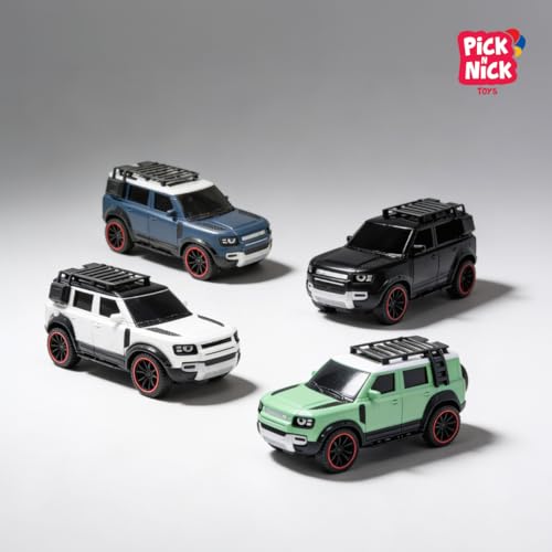 Image of Defender Remote Control Car Toy for Kids | 1:18 Scale RC SUV | Water Spray Feature, Music & Auto Mode | Realistic Off-Road Toy Car for Boys & Girls Age 4+