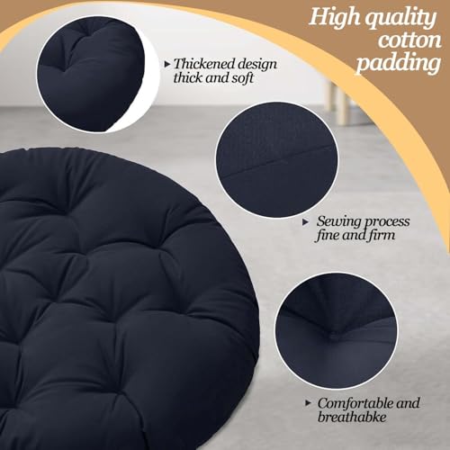 Coussin imperméable confortable et polyvalent 170x120 pour meubles de jardin