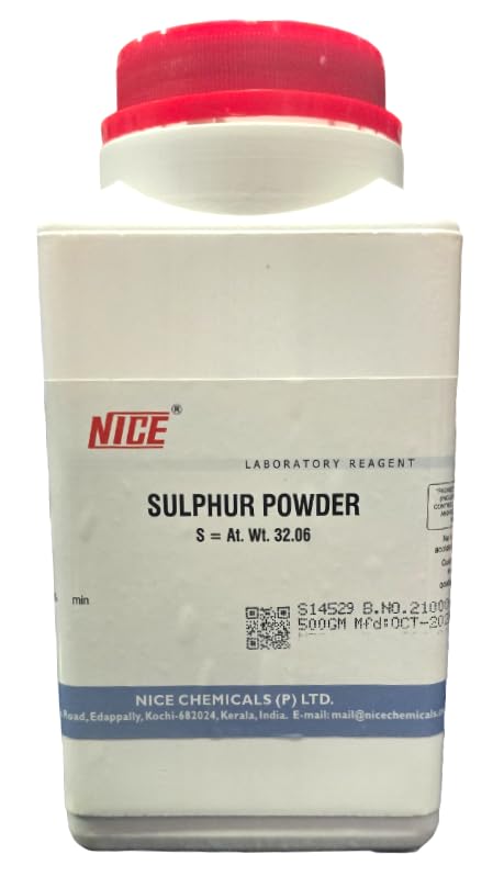 NICE Sulphur Powder Technical 99.5% (500GMS)