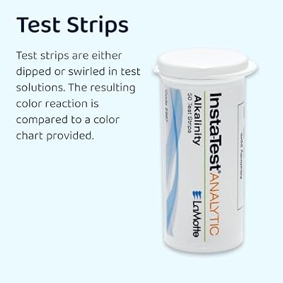 اختبار LaMotte Insta-Test 6 شرائط اختبار المسبح والسبا