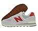 Produktbild New Balance 574 Herren-Sneaker, weiß/rot, 46/46.5 EU