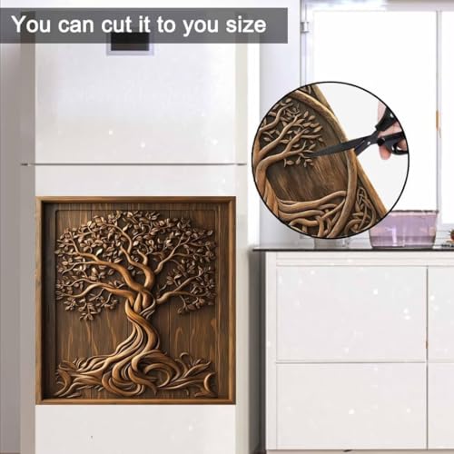 Imán decorativo para lavavajillas forma árbol de la vida miniatura 5
