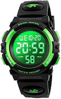 Kids Watch, Boys Sports Digital Waterproof Led Watches with Alarm Wrist Watches