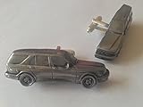 Handgefertigt in Sheffield 3D-Manschettenknöpfe Saab 9.5 Kombi (1999) ref229 Oldtimer Zinn Effekt Manschettenknöpfe