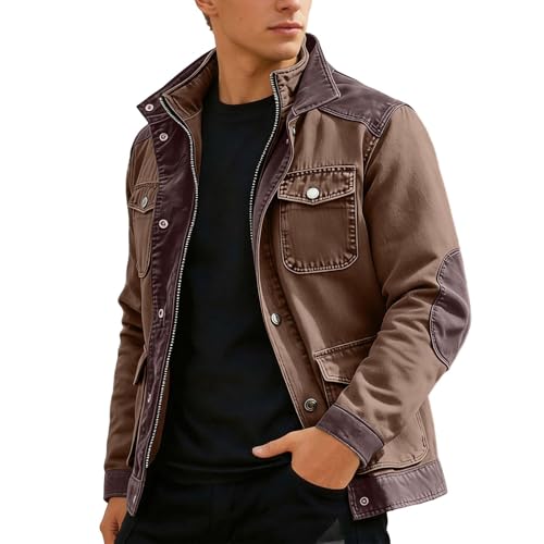 Veste d'extérieur homme idéale pour le travail et les loisirs