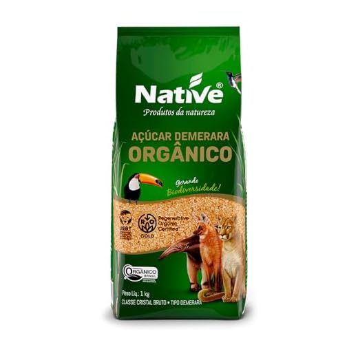 Açúcar Demerara Orgânico Native 1kg