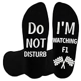 Cadeau pour toutes les occasions pour les amateurs de F1 : les chaussettes cadeaux F1 sont un merveilleux présent pour quiconque regarde régulièrement la F1. Offrez-les pour les anniversaires, Noël, le Secret Santa ou les fêtes White Elephant, les enterrements de vie de garçon, la fête des pères et autres occasions spéciales.
