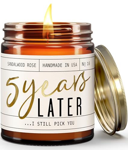 5 Year Marriage Gift for Anniversary for Her - '5