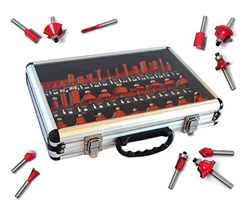 Set di punte rotanti con gambo da 8 mm che include tutti i pezzi più richiesti sia per uso professionale cheper il fai da te. Grazie all’elevata qualità dei materiali impiegati Potrete eseguire facilmente scanalature, decorazioni e lavori nel legno. Il colore delle frese può variare tra rosso o giallo, il prodotto verrà inviato a seconda della disponibilità in magazzino.