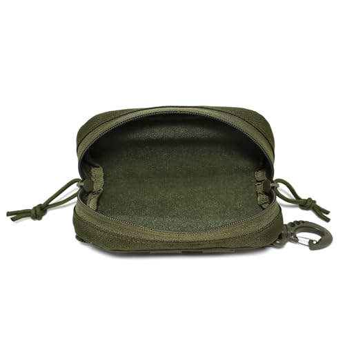 Image of Tactical Molle Glasses Case Tactical Eyeglasses Case Shockproof Sunglasses Carrying Protective Box with Clip
