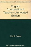 English Composition 4 Teacher's Annotated Edition B001DUBSPM Book Cover
