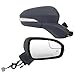 Passenger Side Mirror Compatible with Ford Fusion 2013-2016, Power, Heated, with Turn Signal, Puddle Light, Blind Spot, Manual Folding, Replace DS7Z17682BA (Right Paintable)