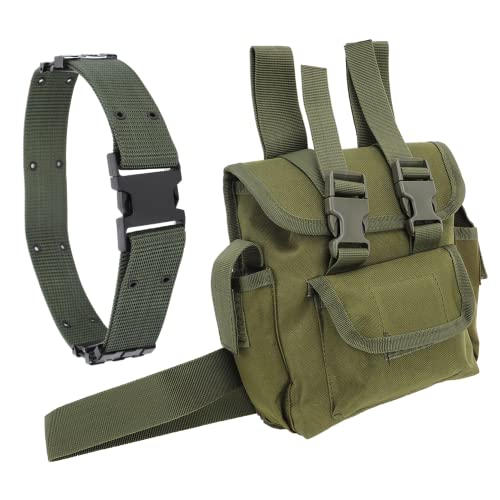 Tuzoo Outdoor-Oberschenkeltasche, Beintasche aus Nylon, leicht, 9,8 x 7,9 x 3,1 Zoll, tragbar, verschleißfest für Reisen, Camping, Wandern Cover